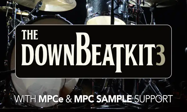 >Downbeat Kit 3 - Acoustic Drum Kit Expansion For MPC3